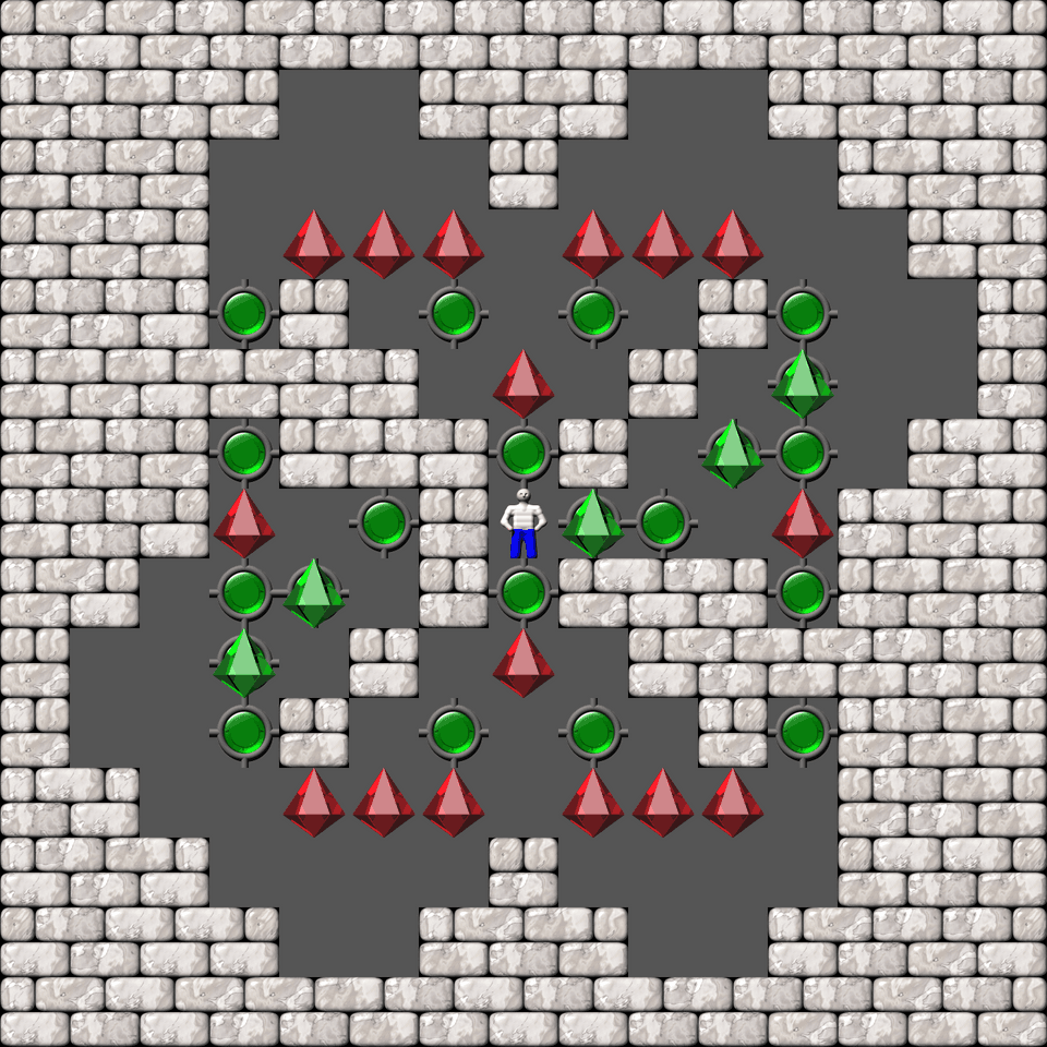 Сокобан Bugs509 collection уровень 237